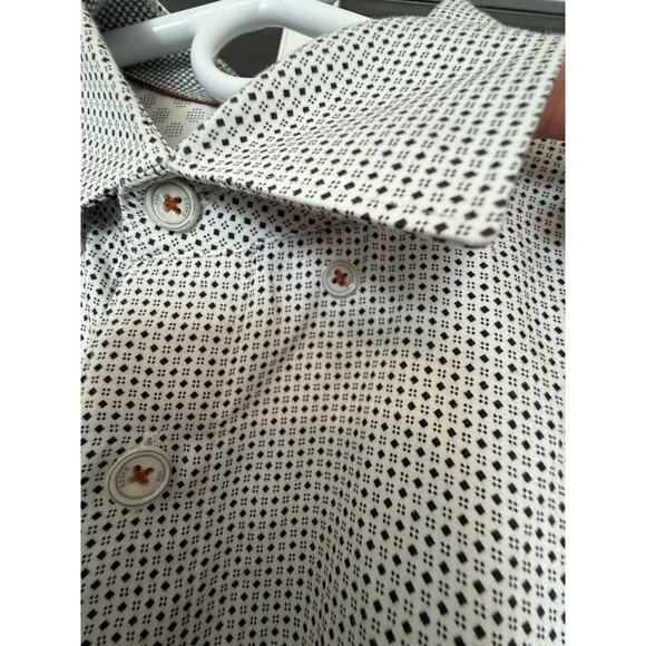 Ted Baker London Men’s Subik Slim Fit Sport Shirt  size 5 (XL) - Picture 12 of 14